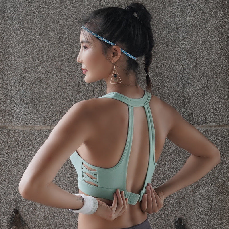 Cross sports bra